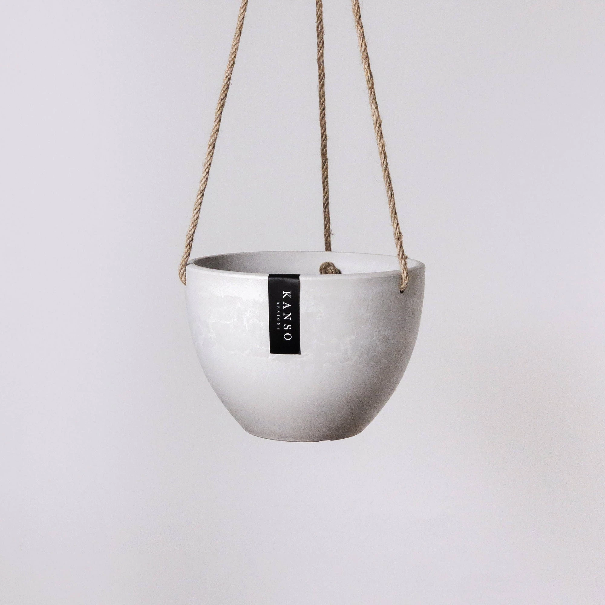Stone Hanging Planter Pot